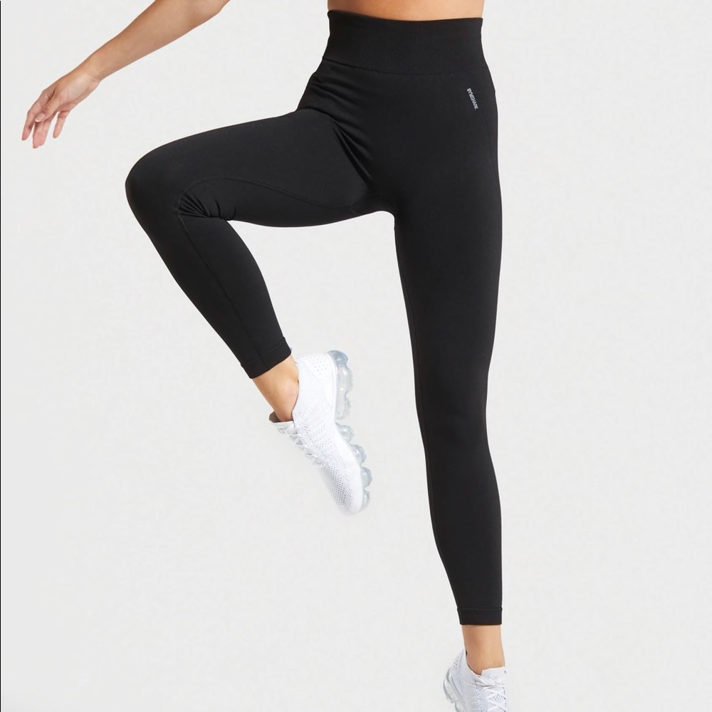 Gymshark Flex High Waisted Legging Black/Charcoal